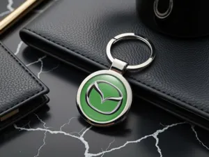 Mazda Portachiavi Logo Lega Premium Personalizzata